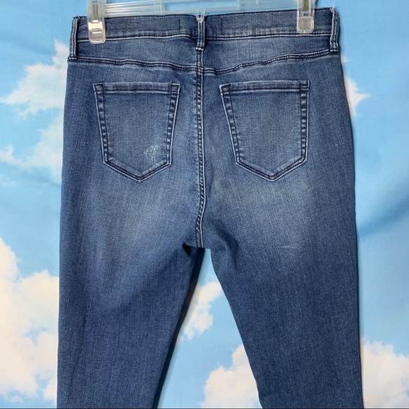 PacSun-High Rise Ankle Distressed Jeggings size 27 - Picture 6 of 12